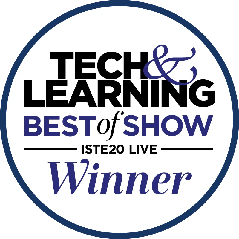 Badge for an ISTE award