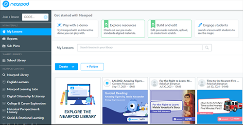 Getting started with Nearpod screenshot