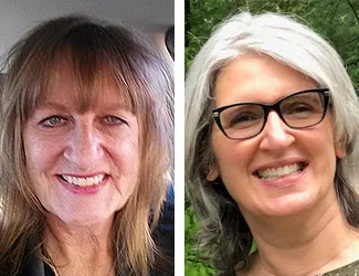 Photo of Barb Fisher &  Meredith Nasif