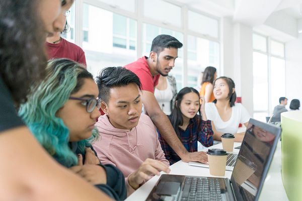 Group of students in classroom