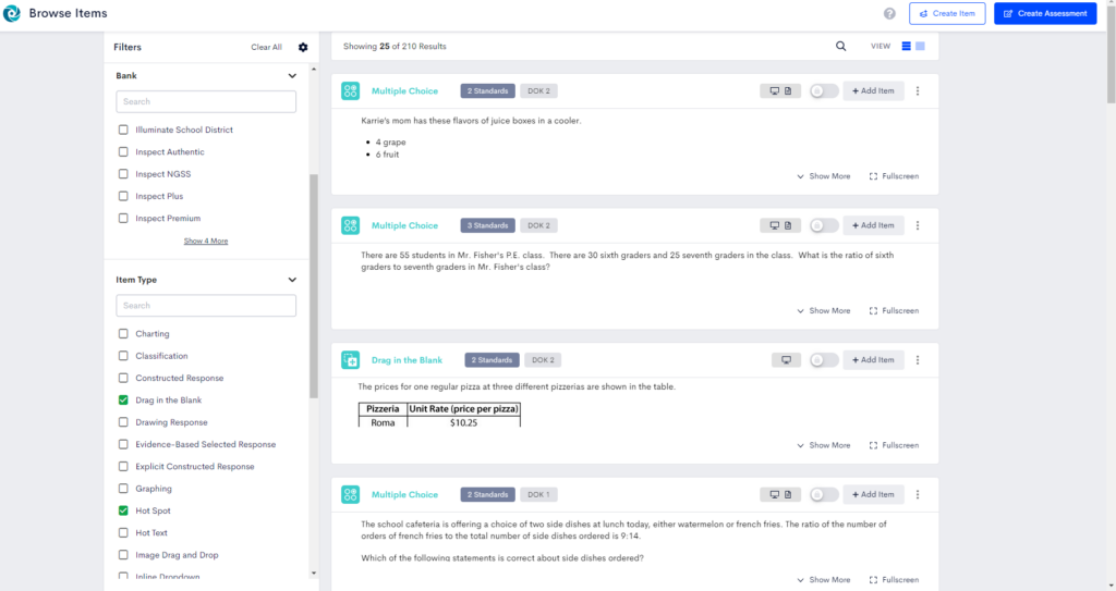 DNA more browsing options and flexibility