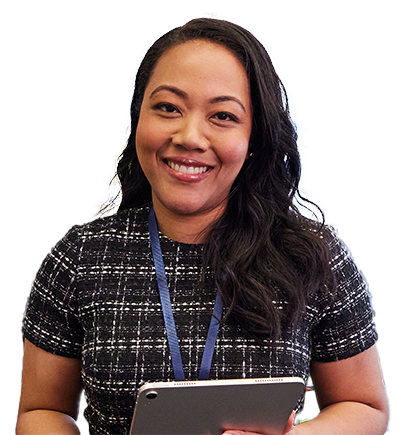 professional woman with a digital tablet