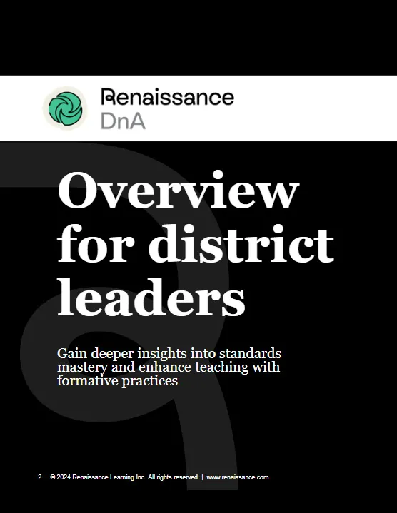 DnA Overview for district leaders