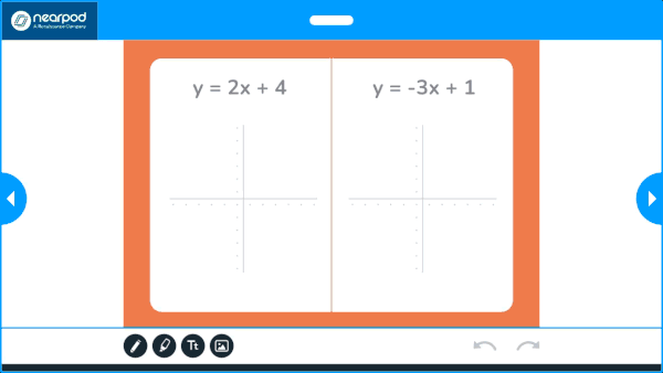 Interactive Nearpod activities