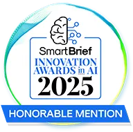 Badge for an SmartBrief award