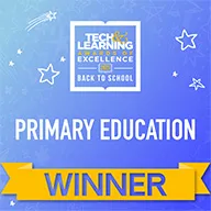 Badge for an Tech and Learning award