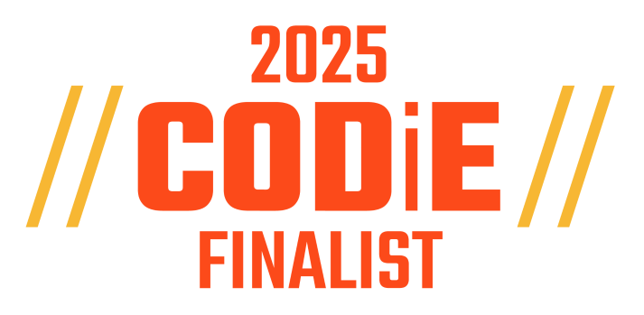 2025 Finalist CODiE award logo