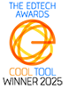 The EDTECH Awards Cool Tool Winner 2025 badge