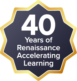 Celebrating 40 years of Renaissance accelerating learning