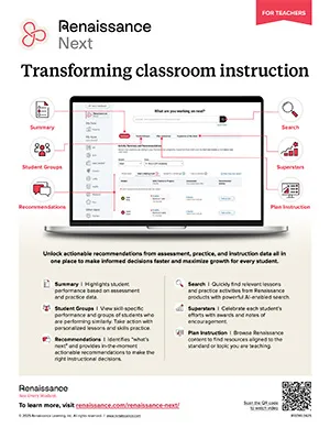 Renaissance Next teacher flyer