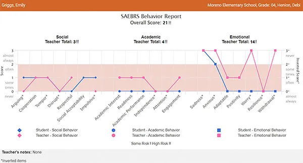 SAEBRS product screenshot