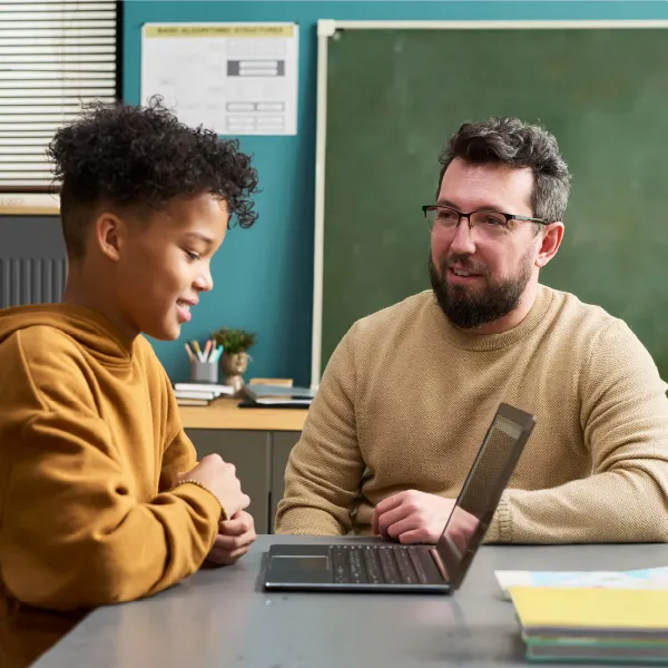 Featured image for the post: AI for schools: How human-centered tools increase instructional impact