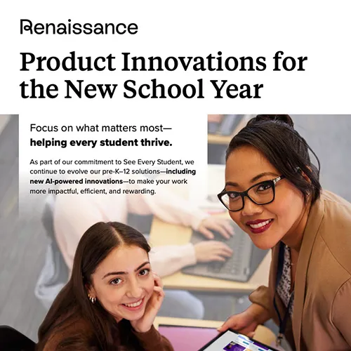Cover page of the innovations booklet